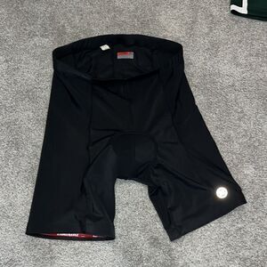 Black Novara stretch men’s red padded Bike biking cycling shorts XL